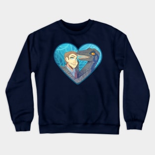 Blue I choose You Crewneck Sweatshirt